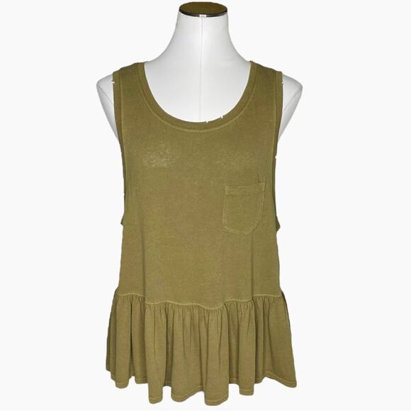 We The Free Continental Peplum Tank Top size Large - Picture 2 of 10